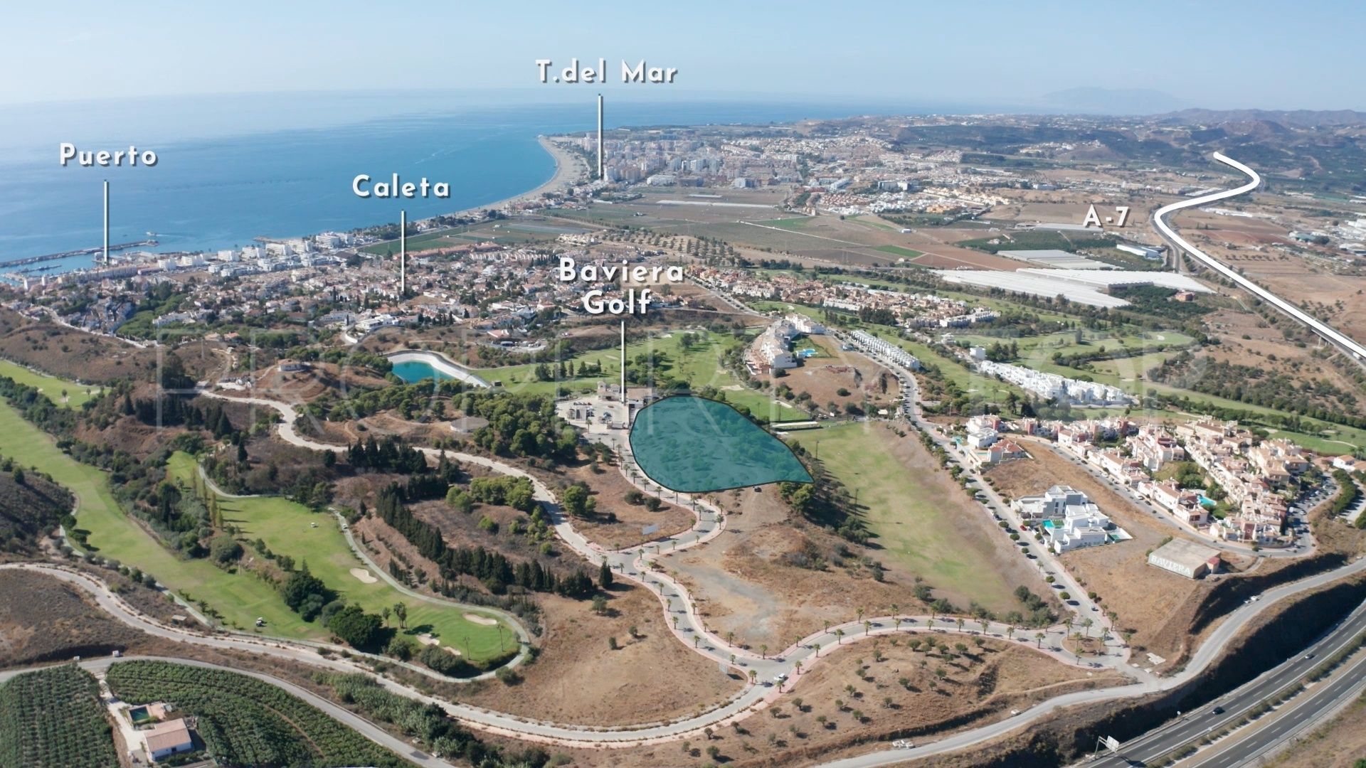 Development land for sale in Caleta de Velez