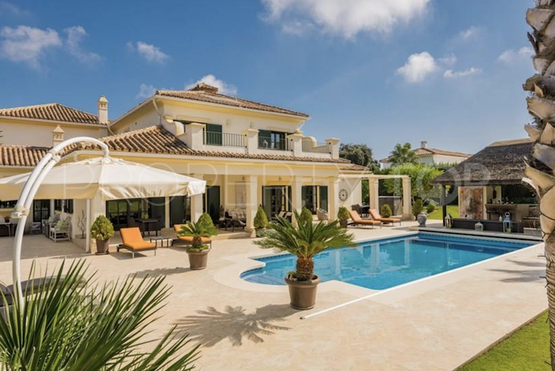 For sale San Roque Golf villa with 5 bedrooms