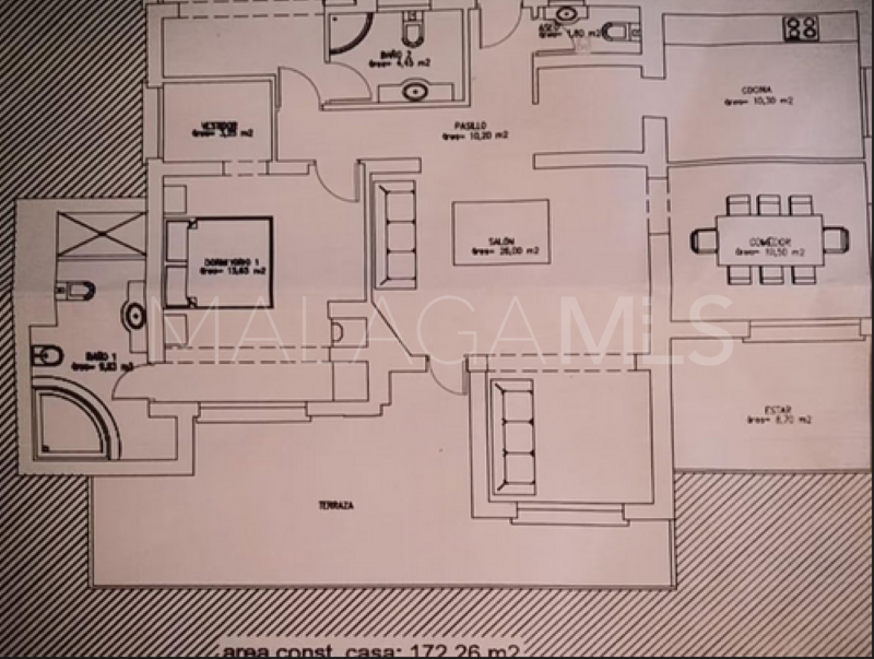 For sale 3 bedrooms house in Elviria