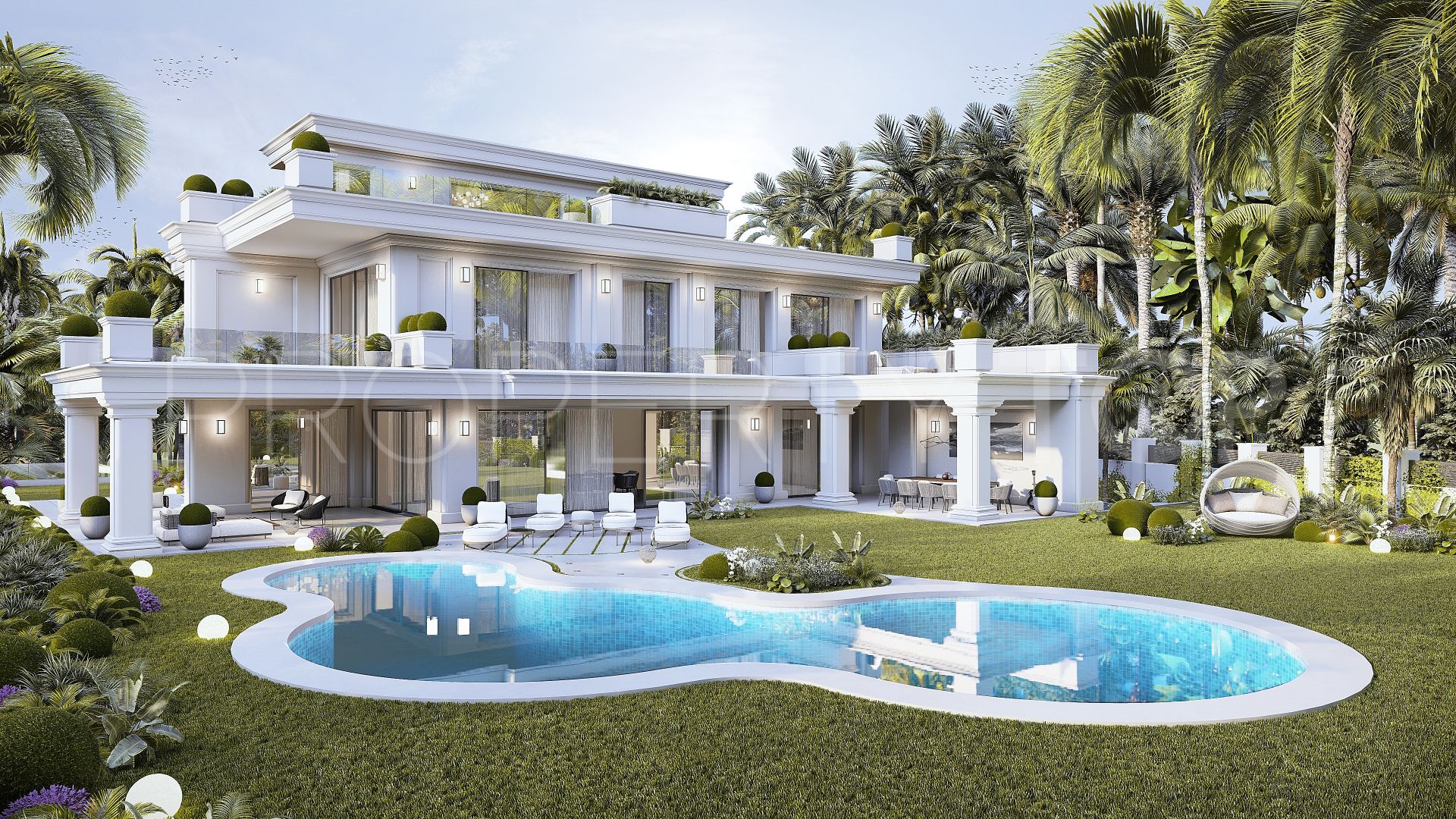 Villa en venta en Las Lomas de Marbella con 5 dormitorios