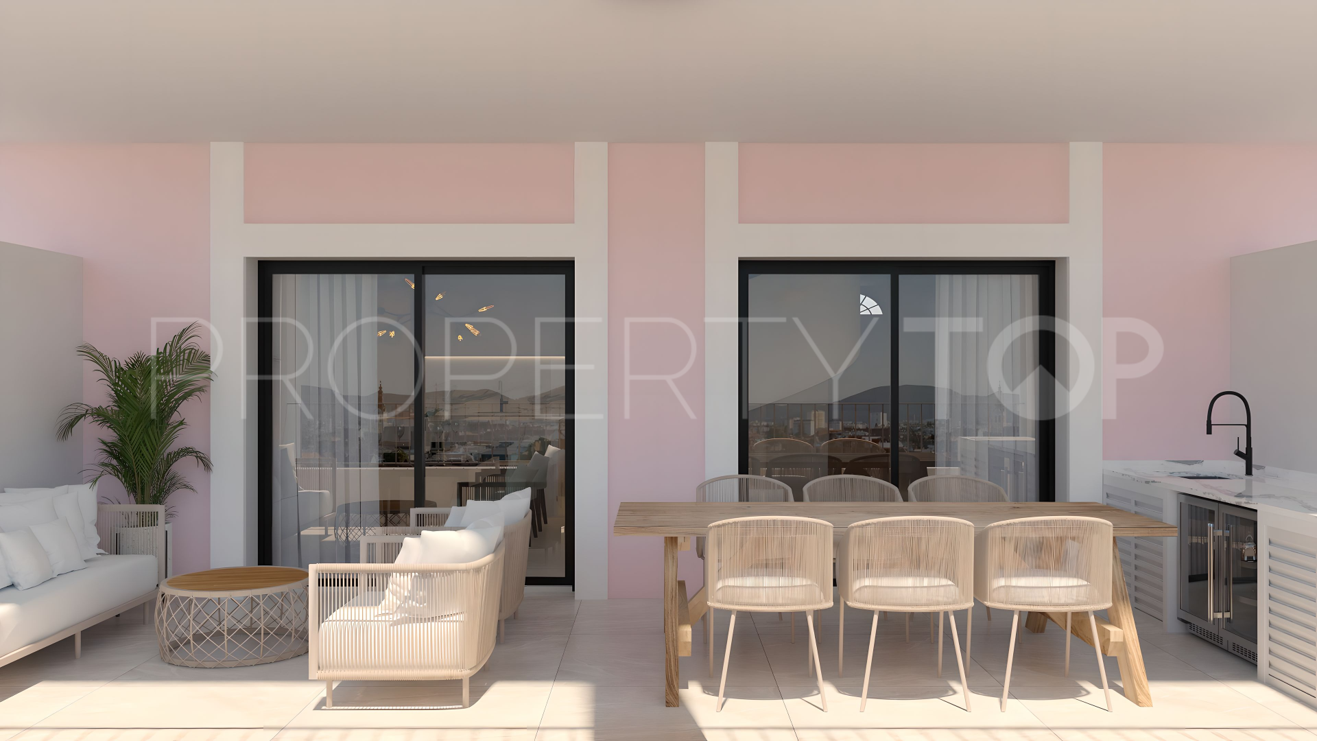 Marbella City 3 bedrooms duplex penthouse for sale