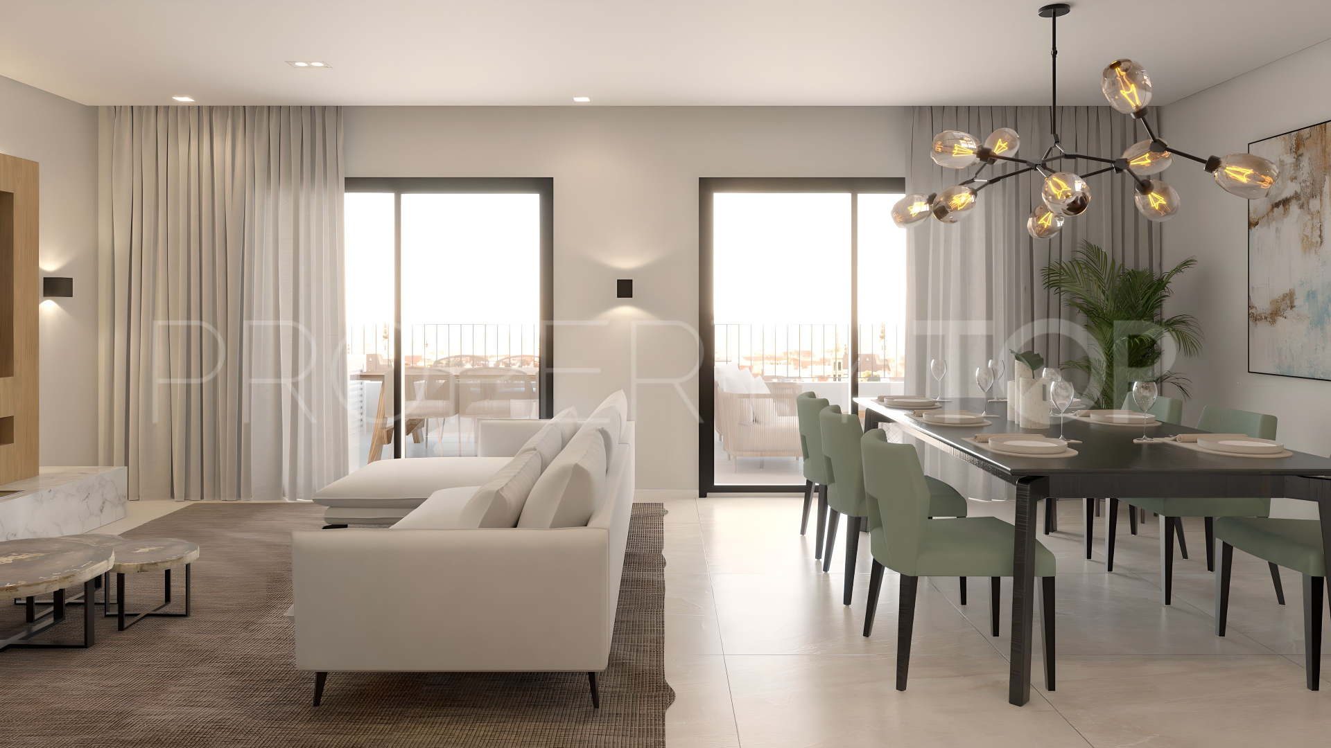 Atico duplex de 3 dormitorios en venta en Marbella Ciudad