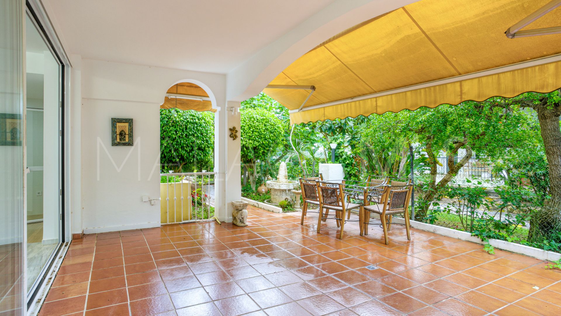 For sale ground floor apartment in Hacienda Nagüeles I