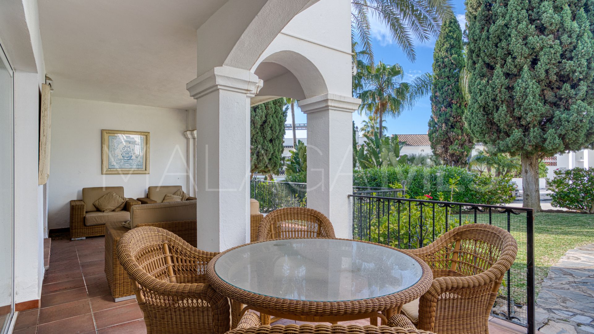 Erdgeschosswohnung for sale in Señorio de Marbella