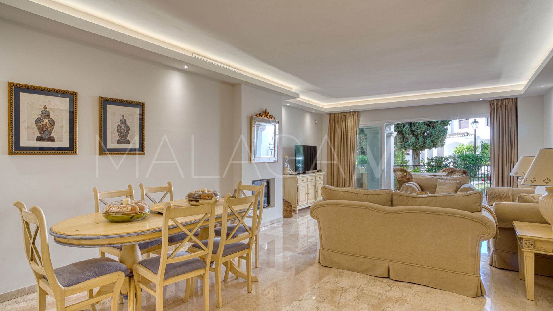Erdgeschosswohnung for sale in Señorio de Marbella