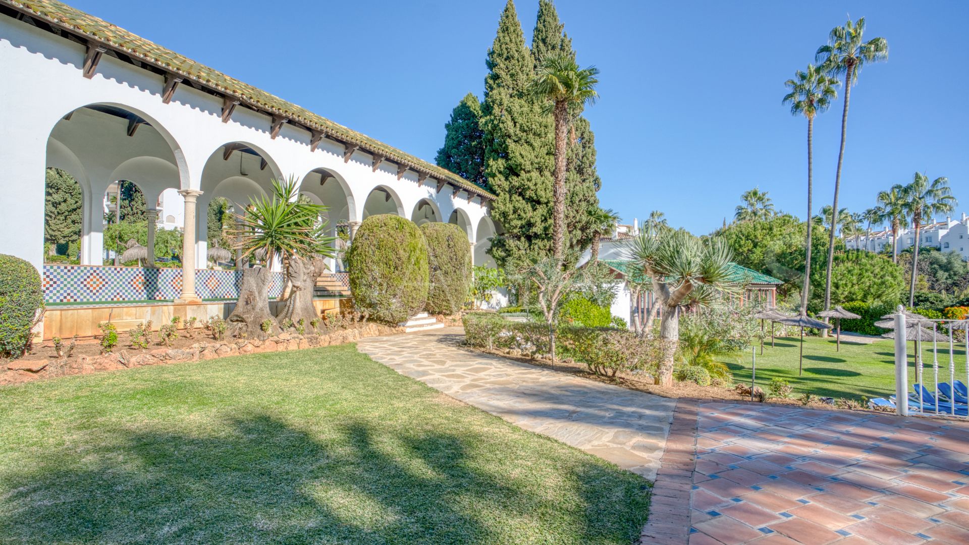 Erdgeschosswohnung for sale in Señorio de Marbella
