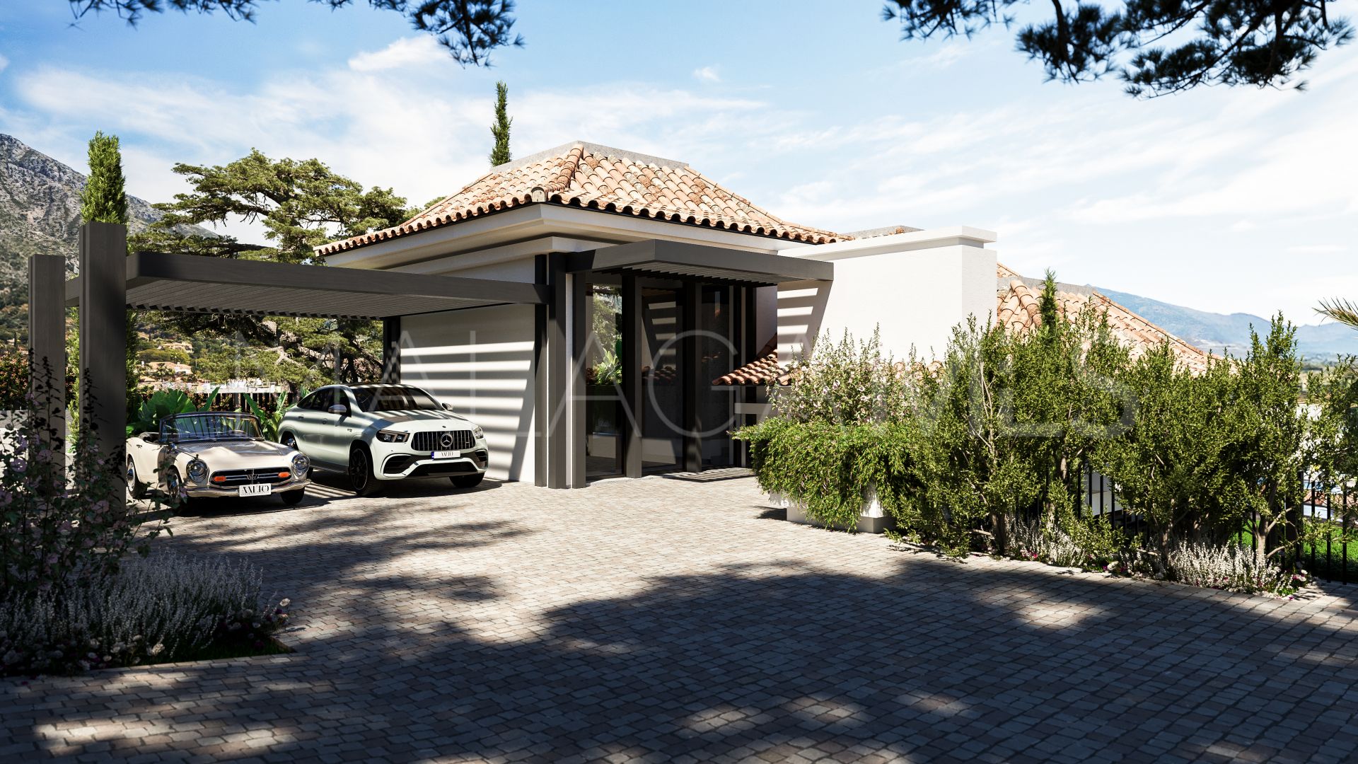 Villa for sale in Marbella Golden Mile with 4 bedrooms