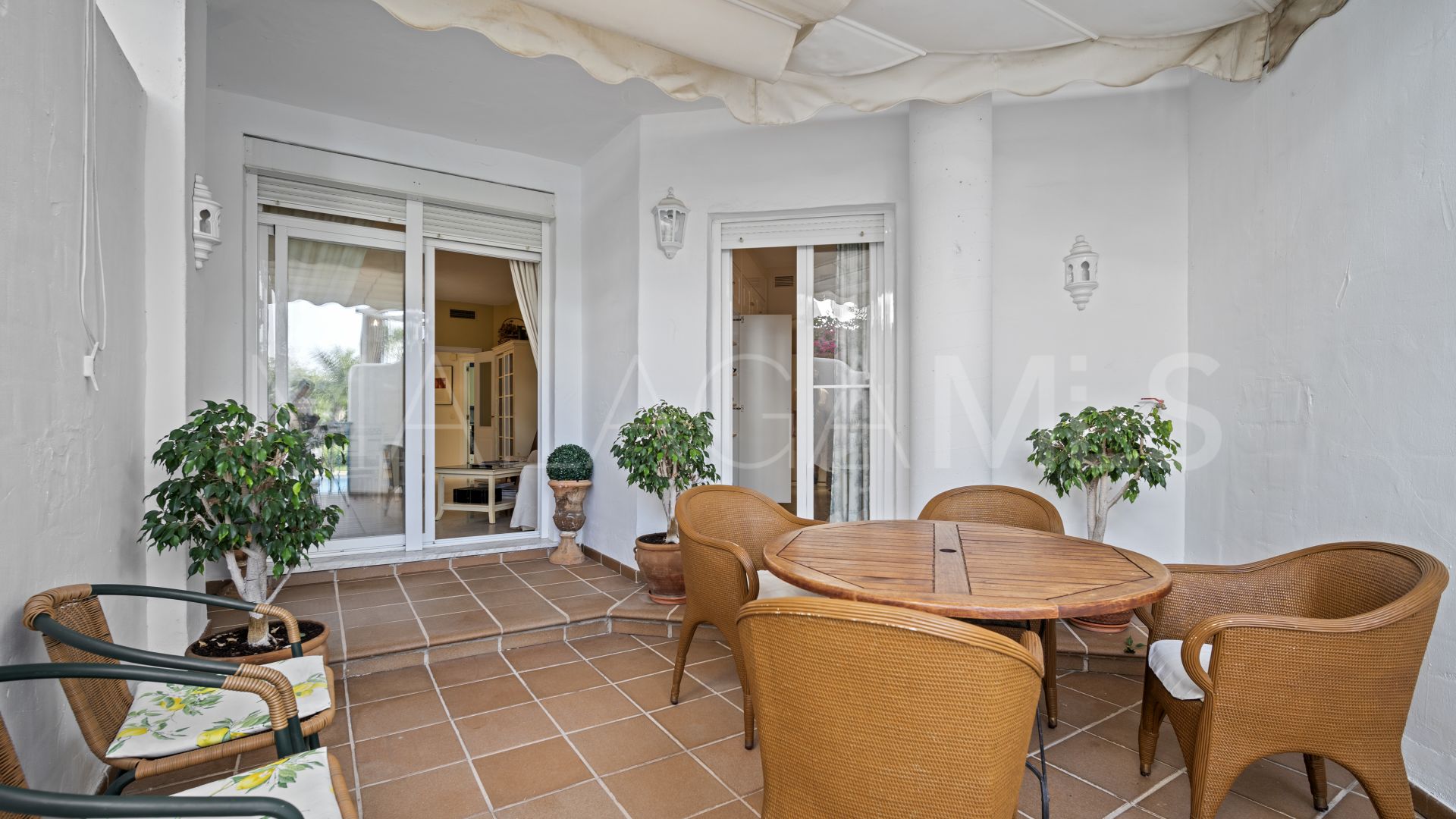 For sale Marbella Real 3 bedrooms ground floor apartment