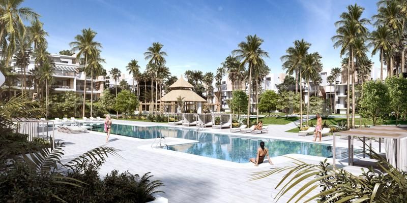 Apartamento planta baja con 3 dormitorios a la venta en New Golden Mile