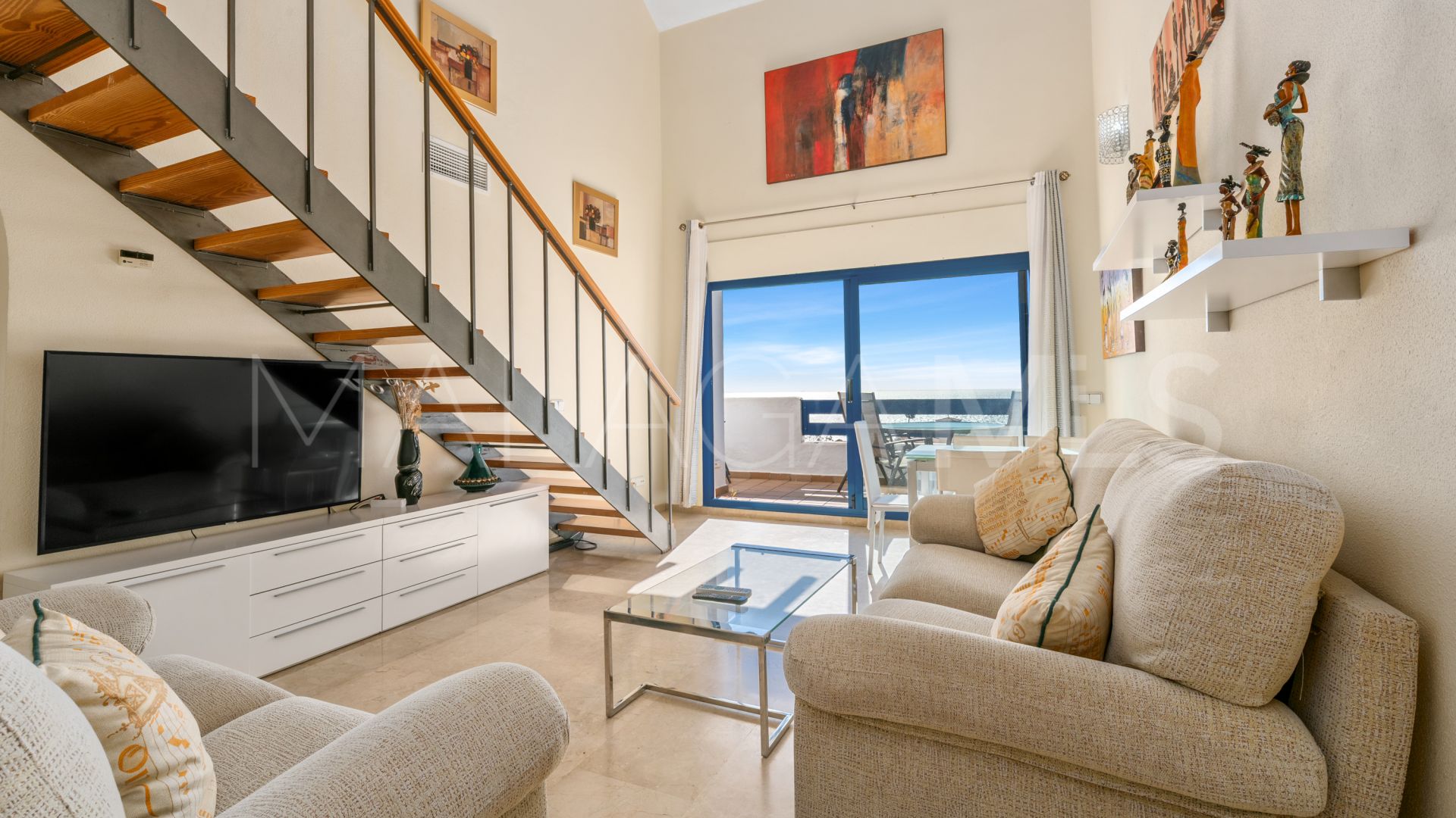 Duplex penthouse for sale in Duquesa Suites