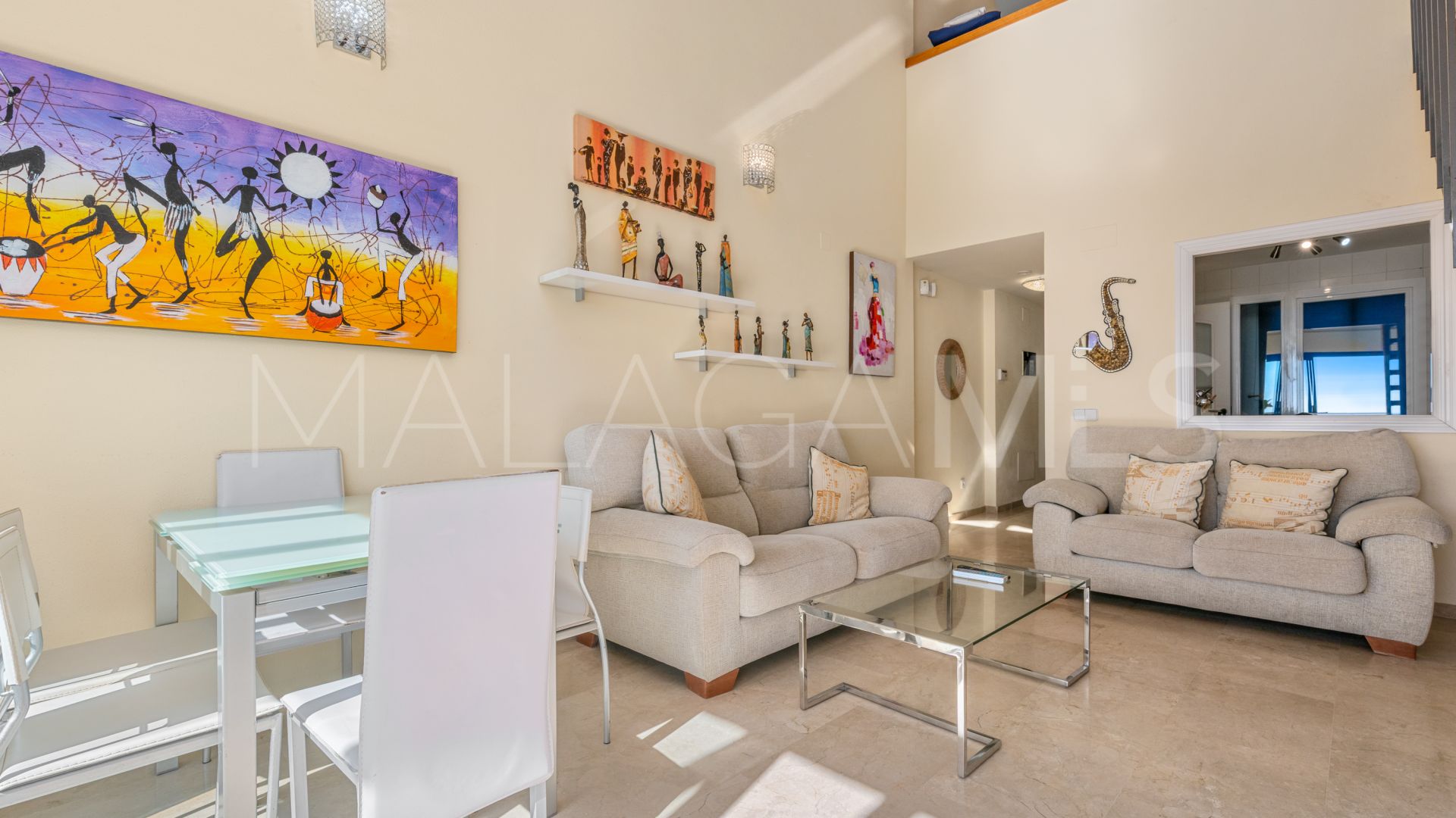 Duplex penthouse for sale in Duquesa Suites