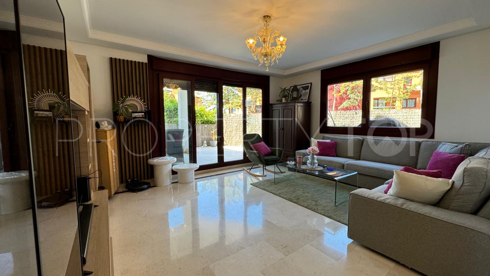 Casares Golf 3 bedrooms ground floor apartment for sale