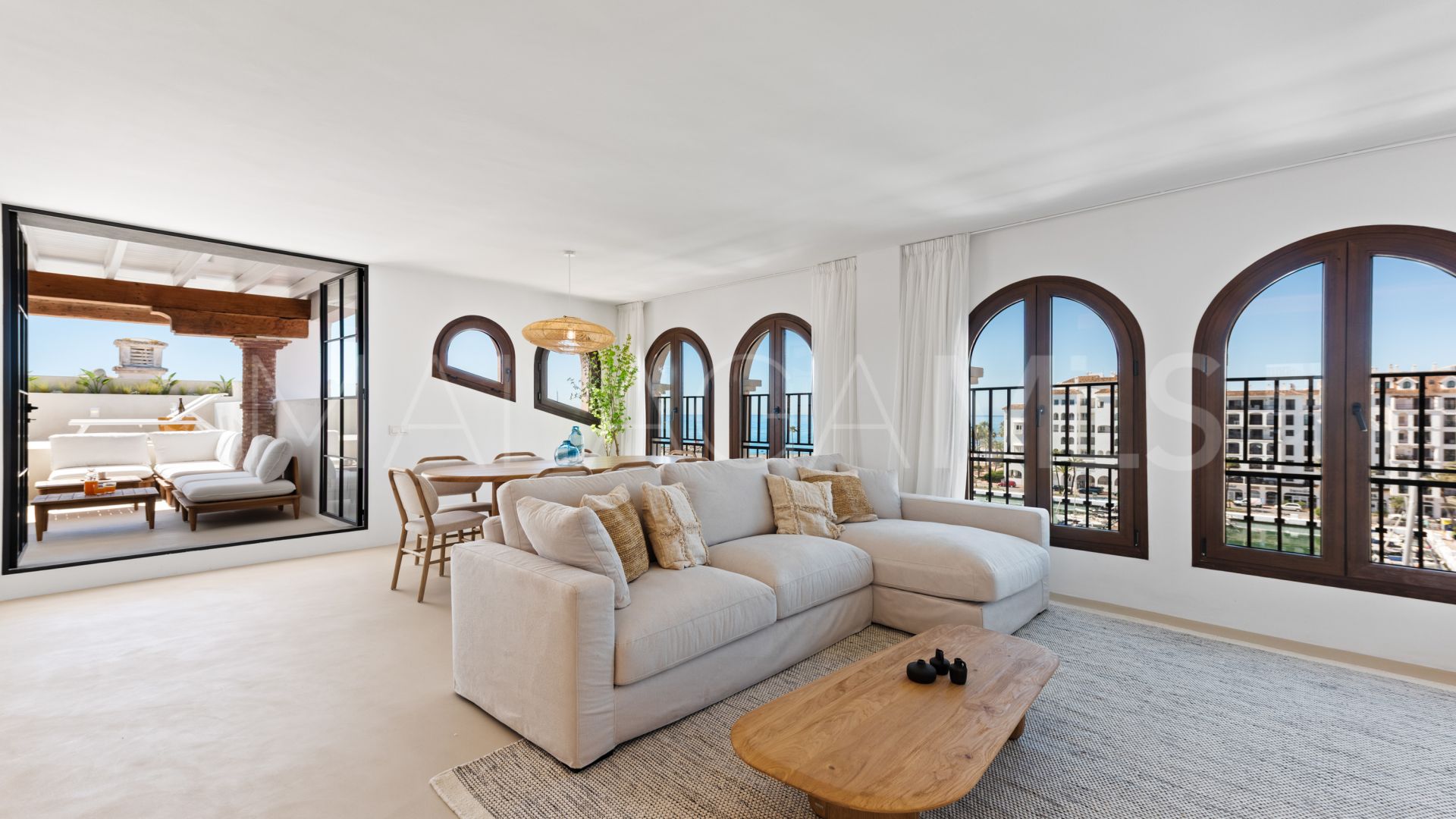 Atico duplex de 4 bedrooms for sale in Puerto La Duquesa