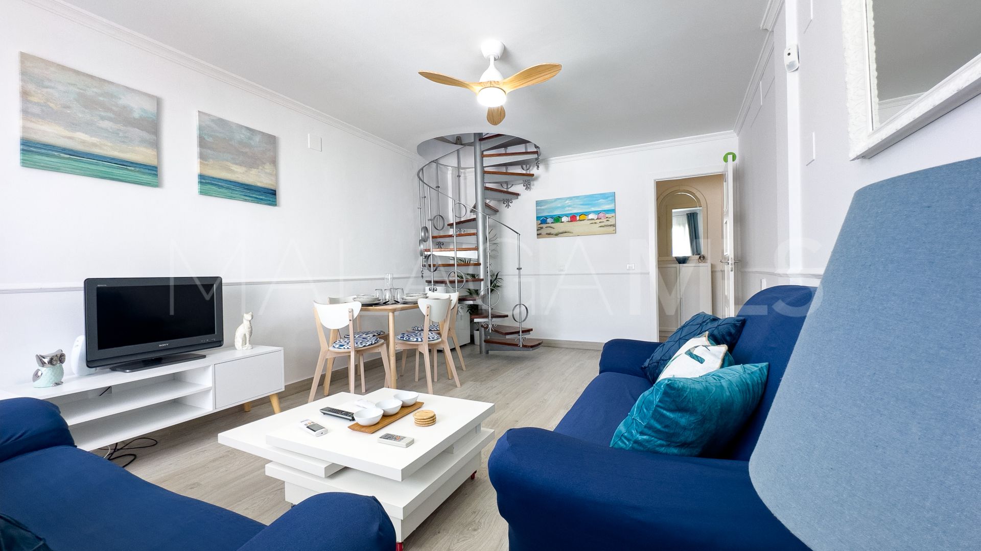 For sale 2 bedrooms duplex penthouse in Marina Duquesa