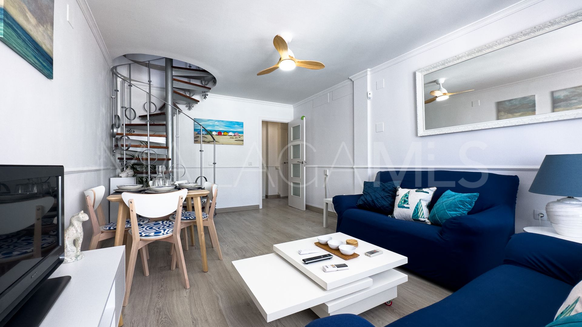 For sale 2 bedrooms duplex penthouse in Marina Duquesa