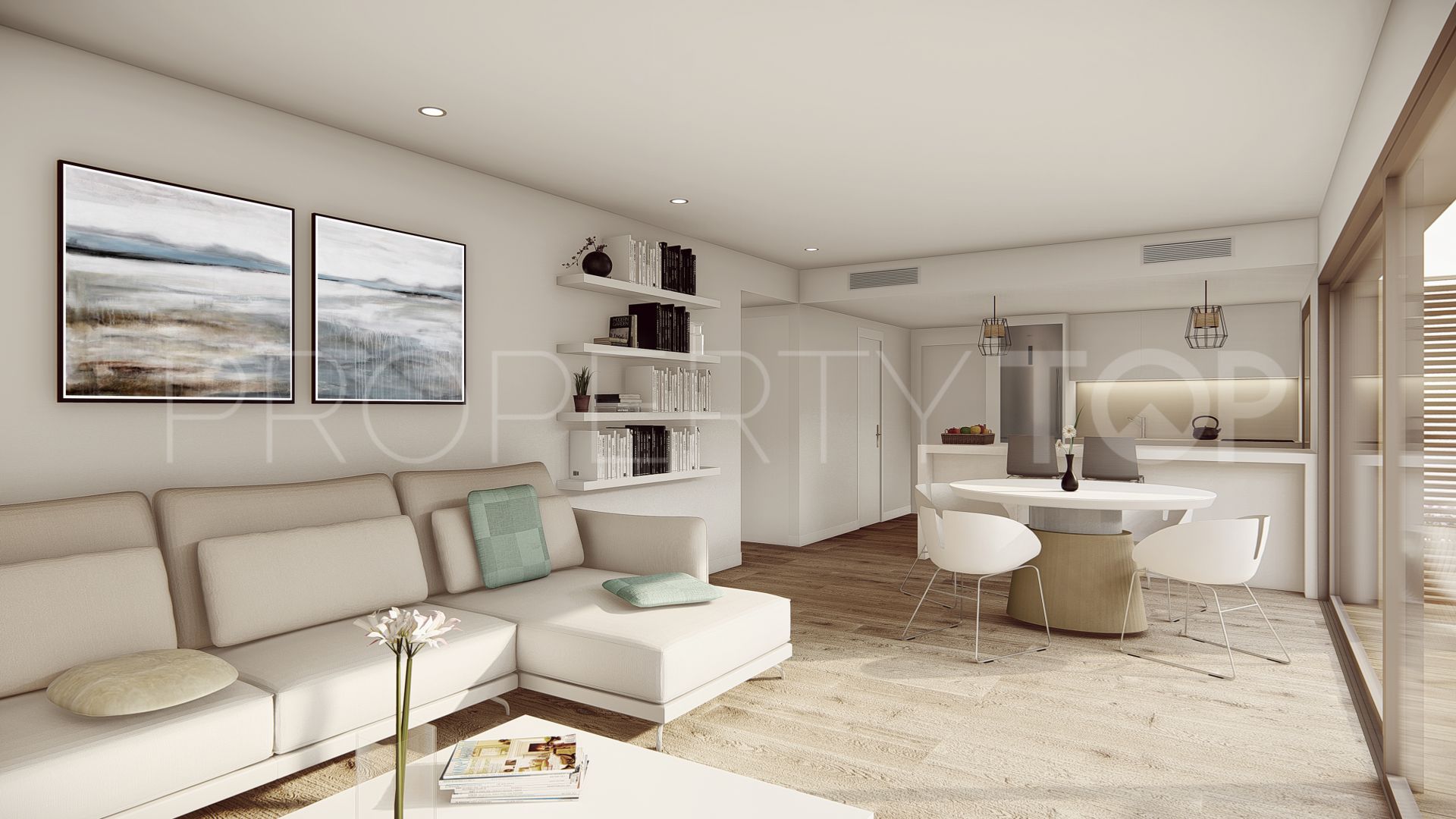 Buy Estepona Centre ground floor apartment with 3 bedrooms