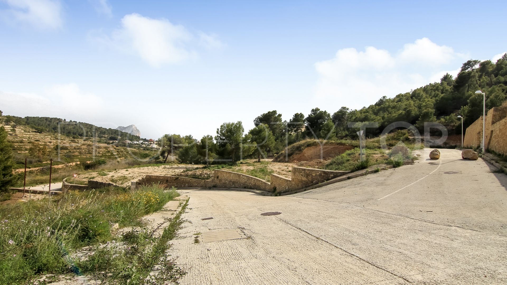 Plot in Calpe for sale