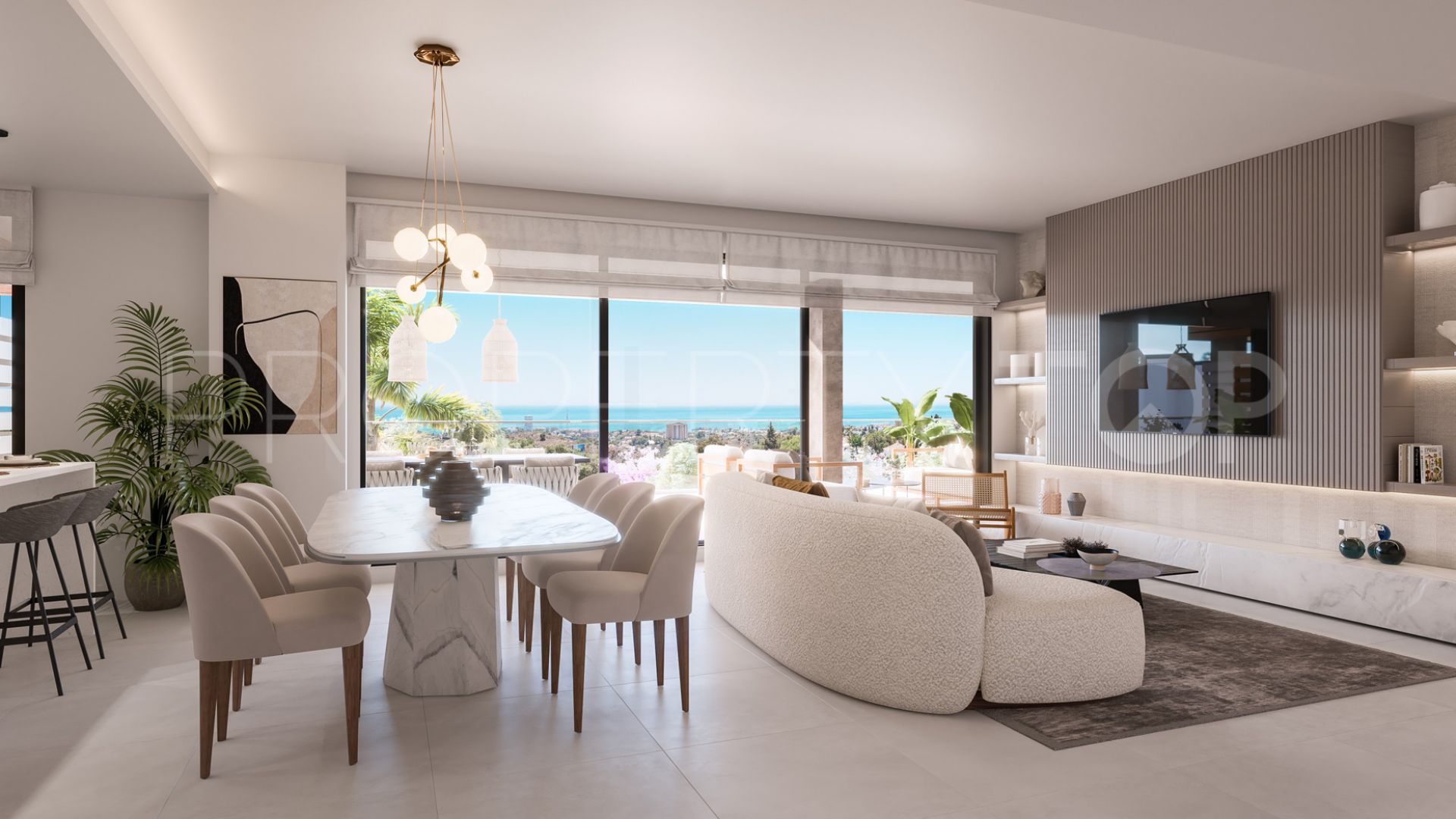 For sale penthouse in Marbella City with 2 bedrooms