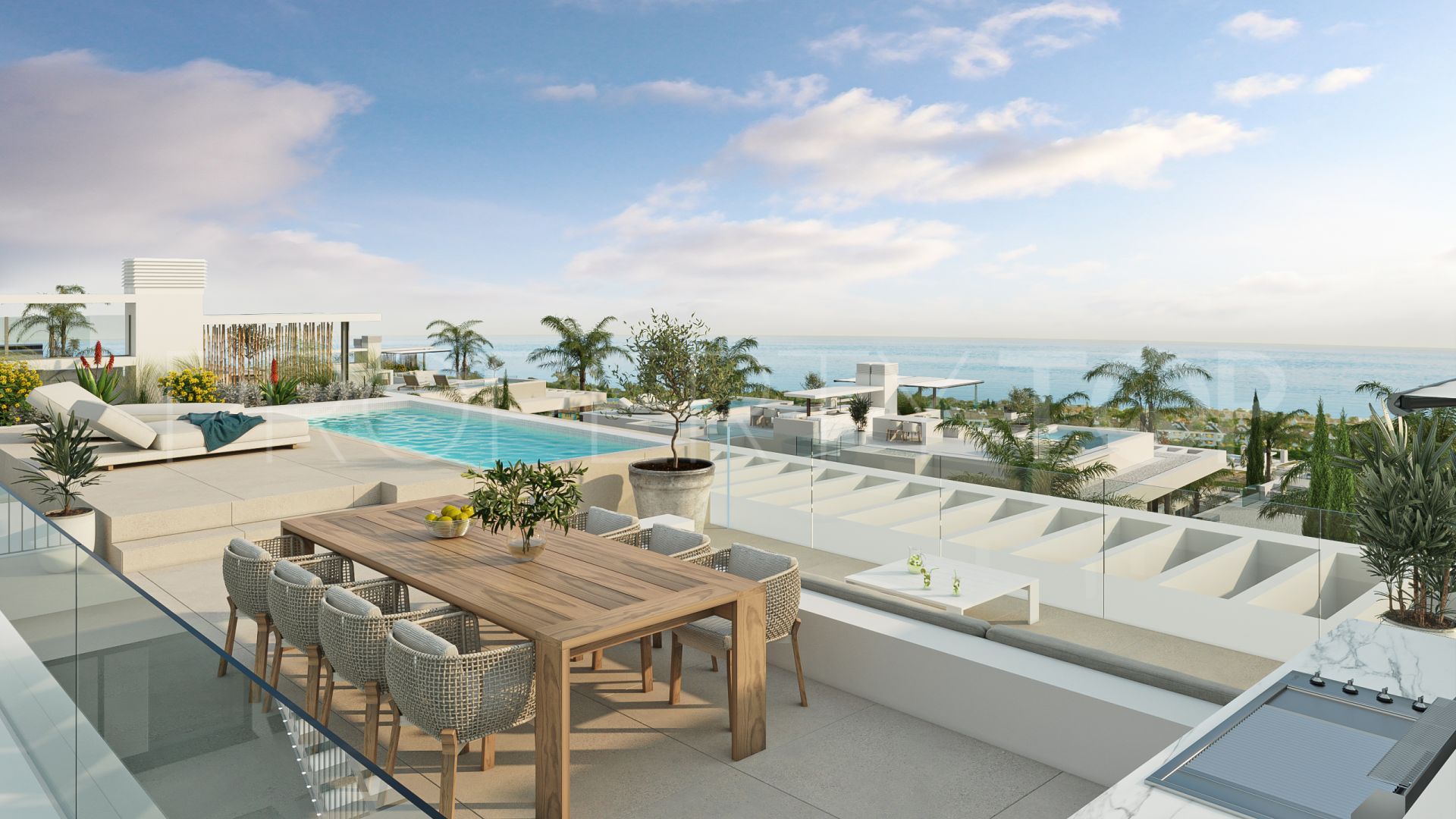 For sale penthouse in Marbella East