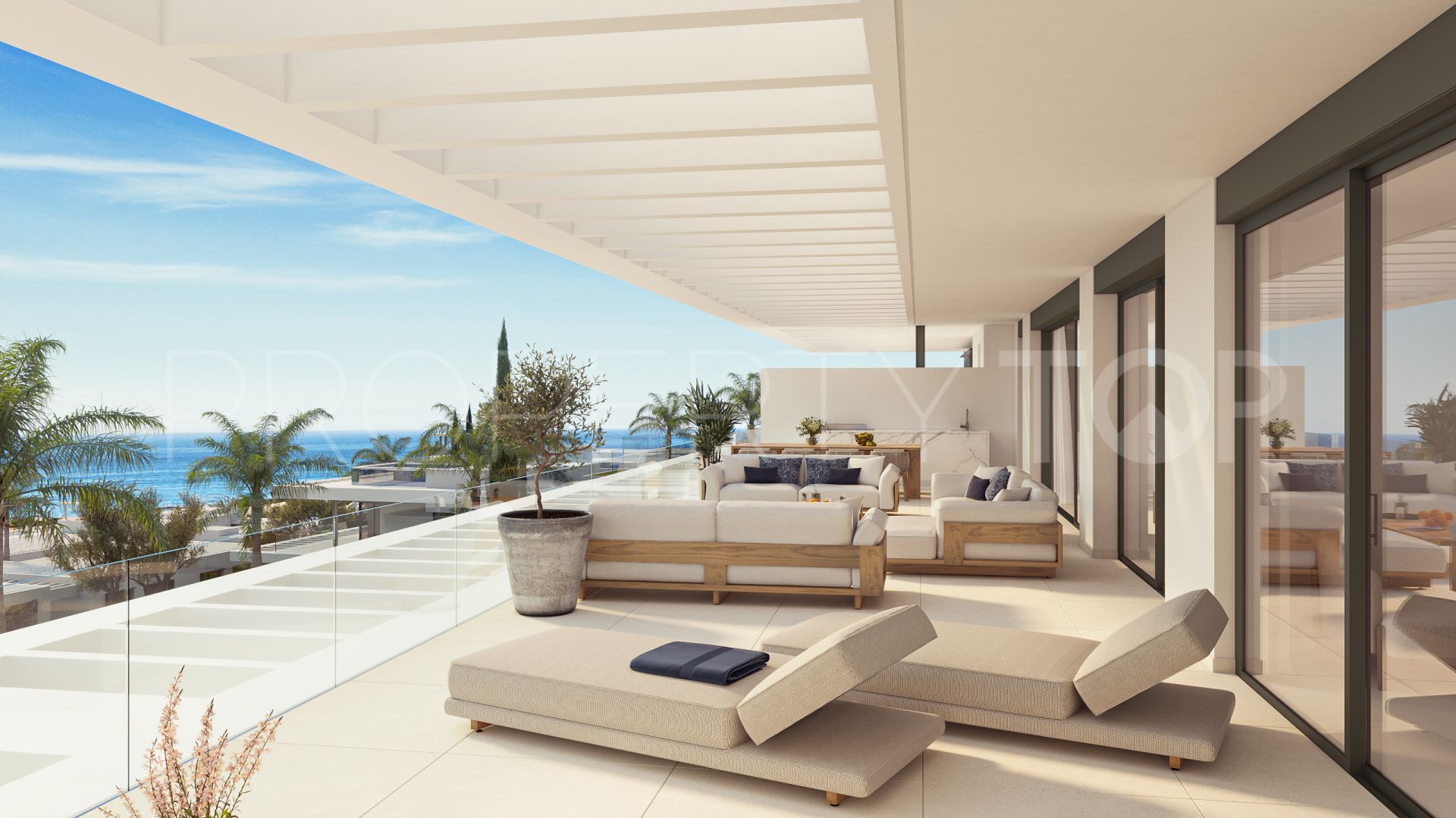 For sale penthouse in Marbella East