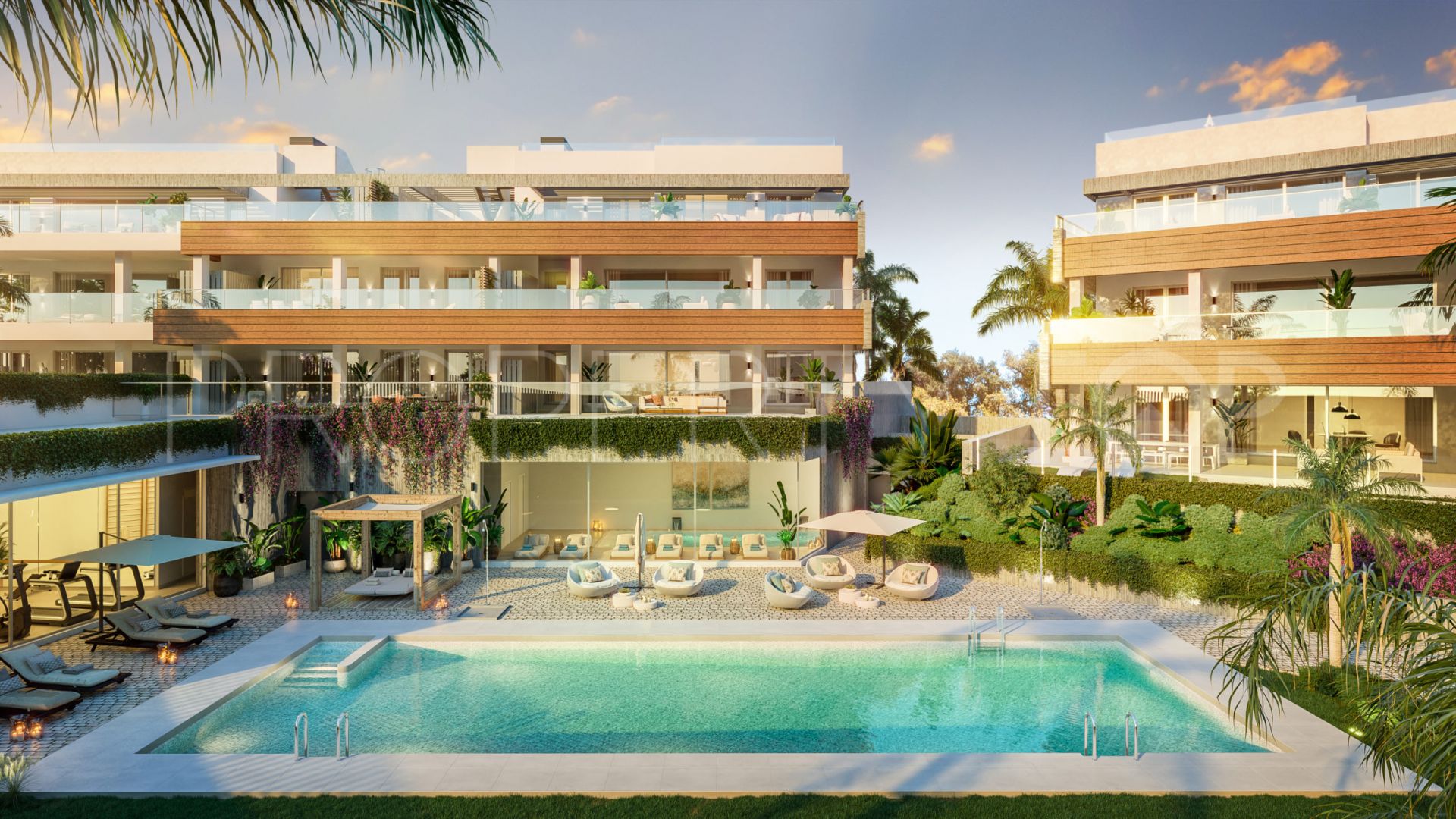 Se vende apartamento planta baja de 2 dormitorios en Marbella Este