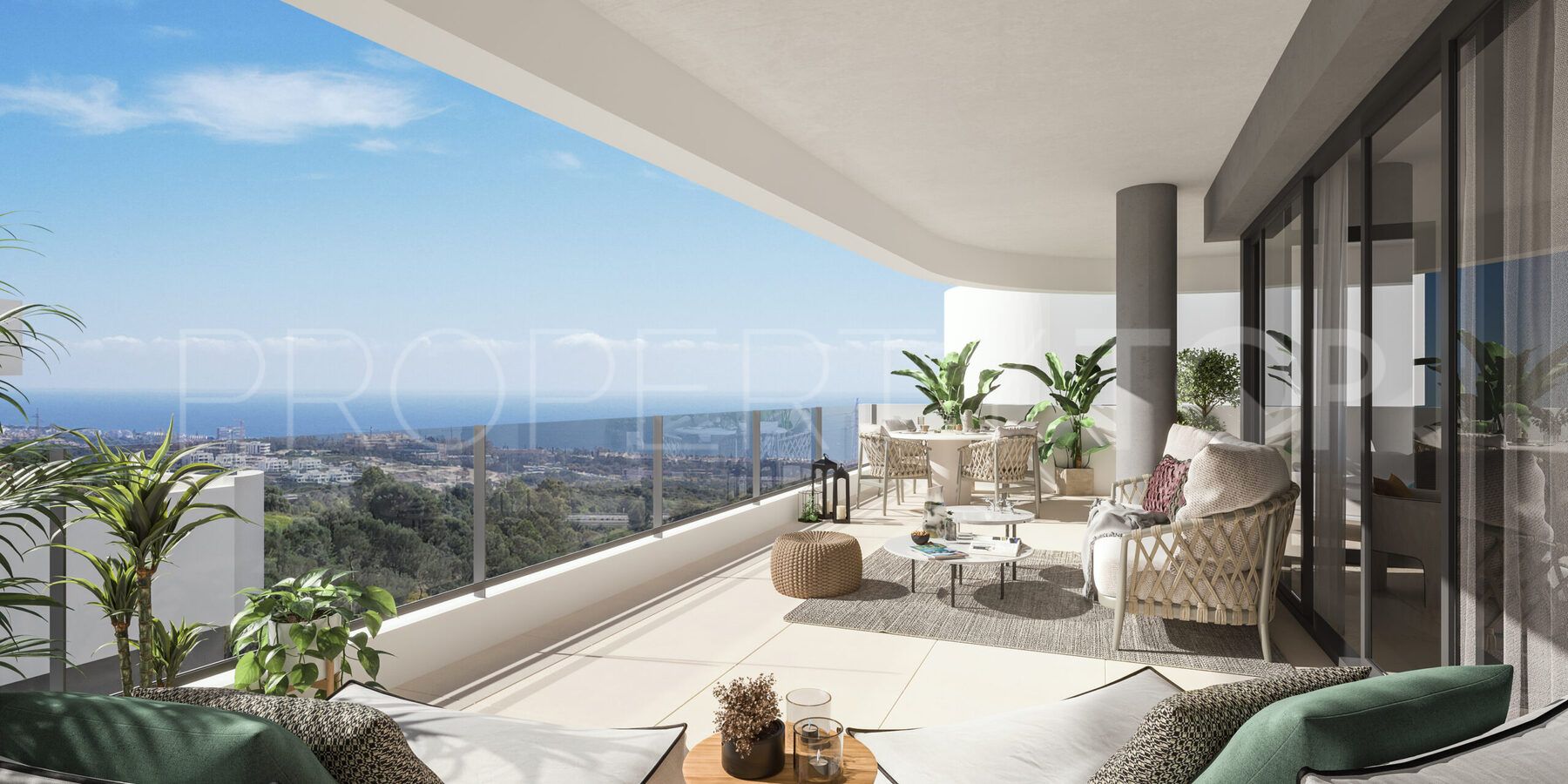 Buy 3 bedrooms penthouse in Marbella