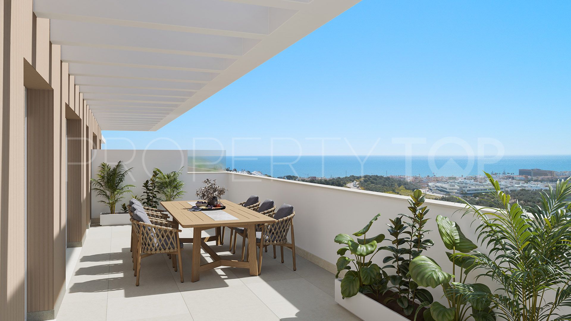 Comprar apartamento planta baja de 3 dormitorios en Cala de Mijas