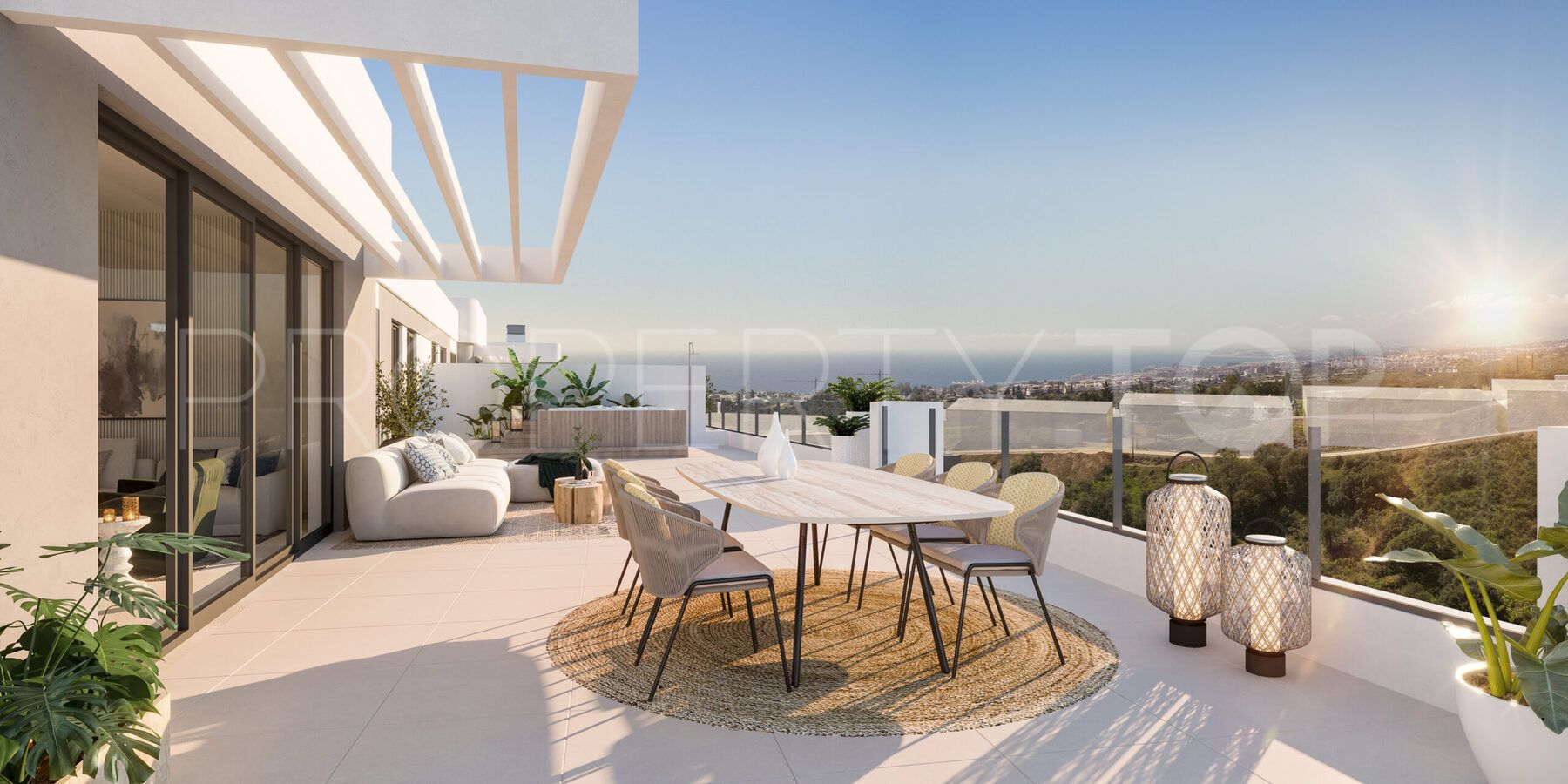 Buy 3 bedrooms penthouse in Marbella