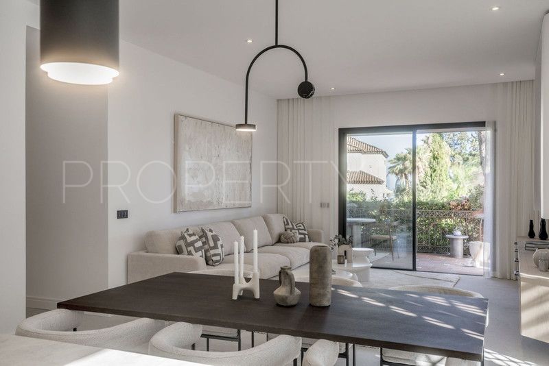 3 bedrooms Marbella Golden Mile ground floor apartment for sale