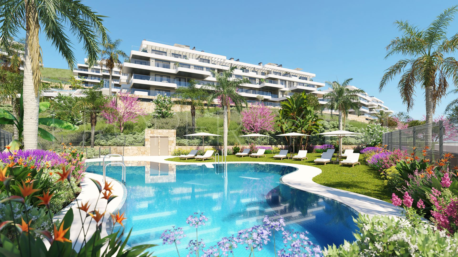 Cala de Mijas, apartamento planta baja en venta con 3 dormitorios