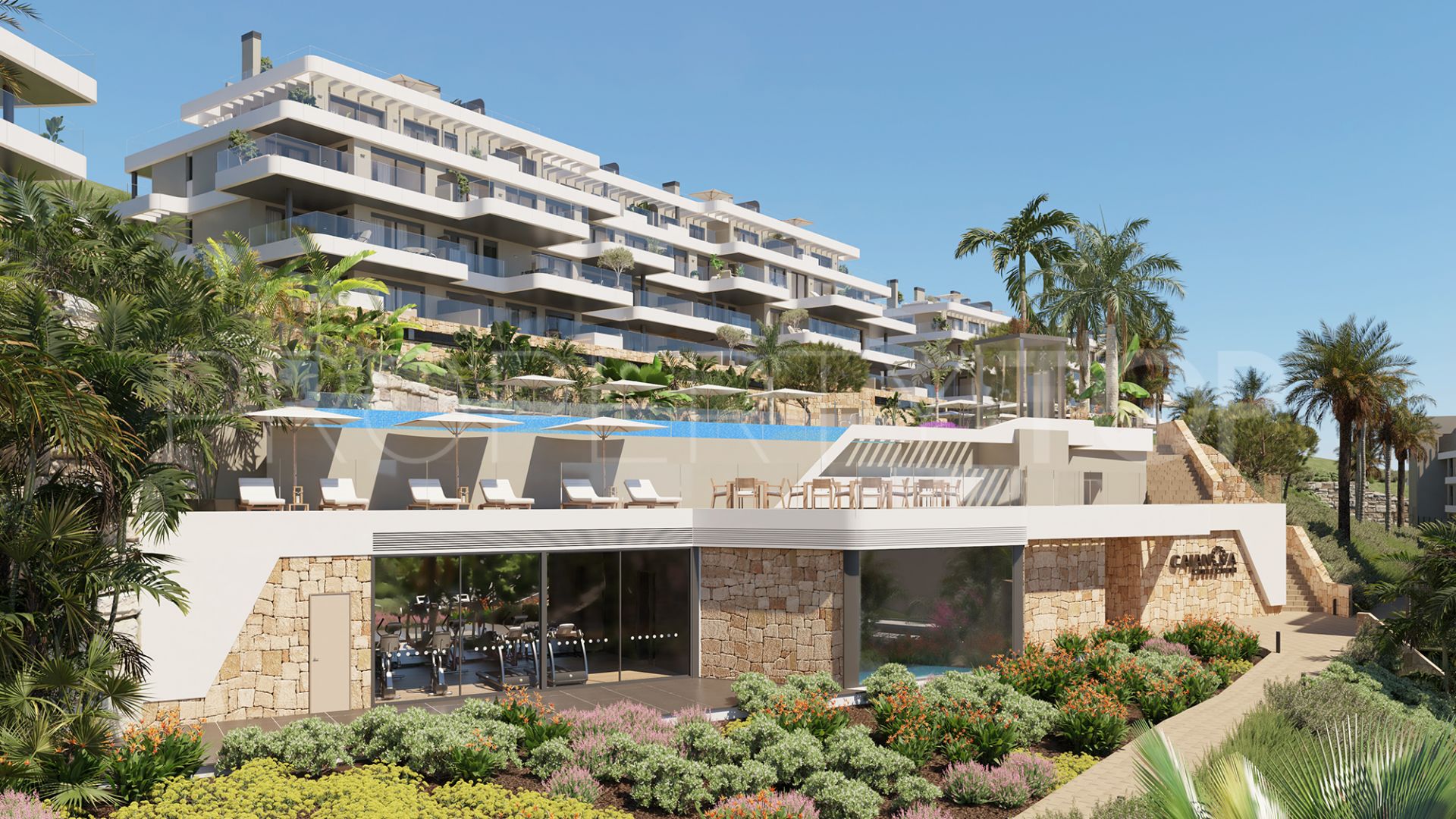 Cala de Mijas, apartamento planta baja en venta con 3 dormitorios