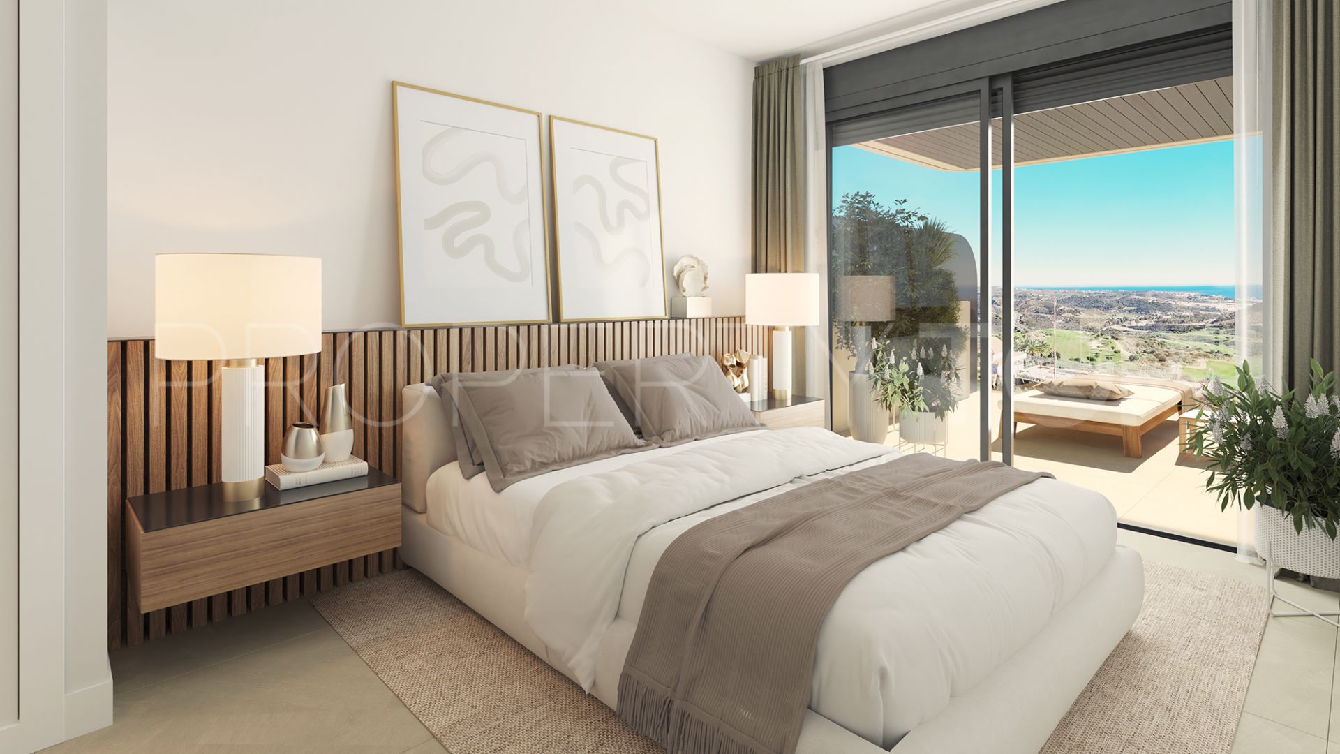 Cala de Mijas, apartamento planta baja en venta con 3 dormitorios