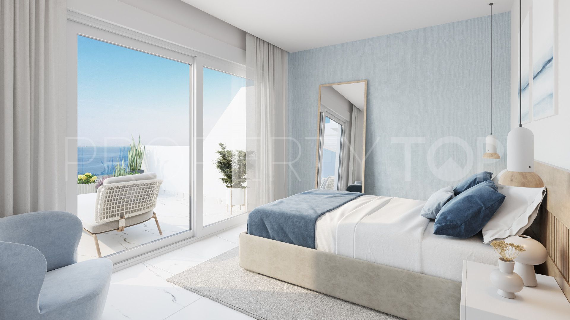 For sale Casares Playa 2 bedrooms penthouse