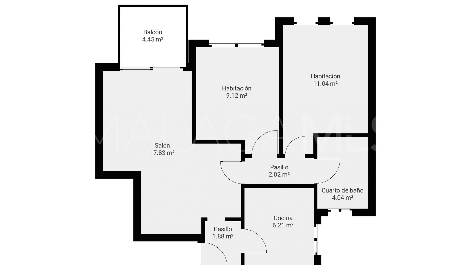 Se vende apartamento with 2 bedrooms in Lorcrisur