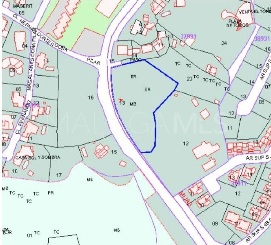 Terrain résidentiel for sale in Campo Mijas