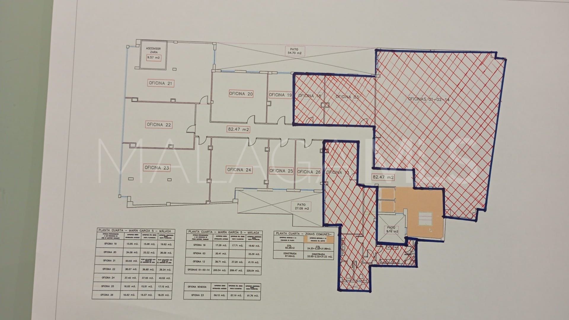 Büro for sale in Malaga - Centro