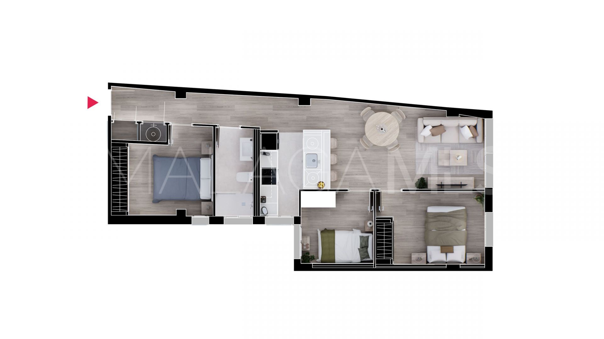 Appartement for sale in Malaga - Centro