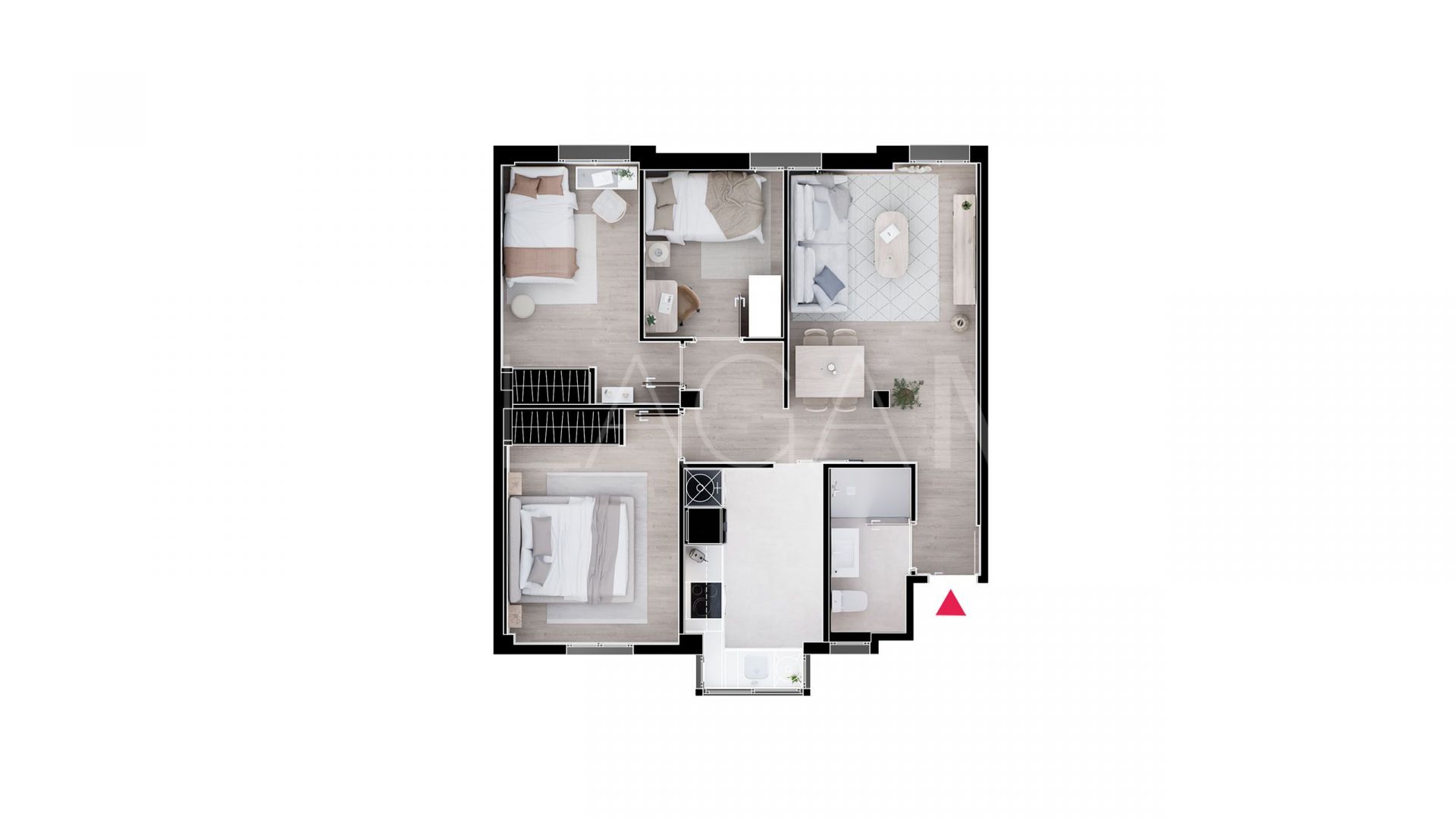 Appartement for sale in Malaga - Centro