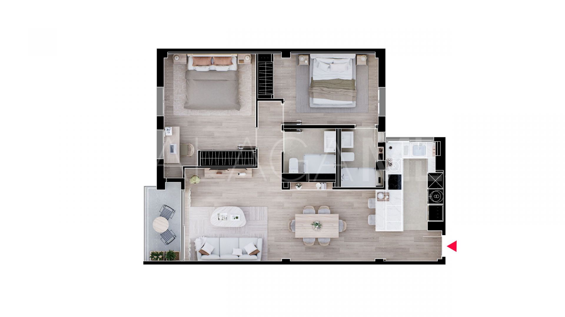Appartement for sale in Malaga - Centro