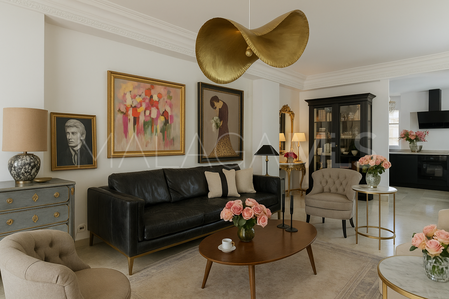 For sale penthouse with 2 bedrooms in Beach Side New Golden Mile
