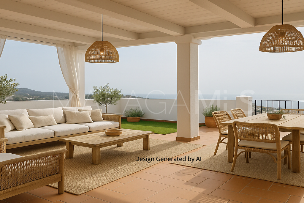 Tvåvånings takvåning for sale in Malaga - Este