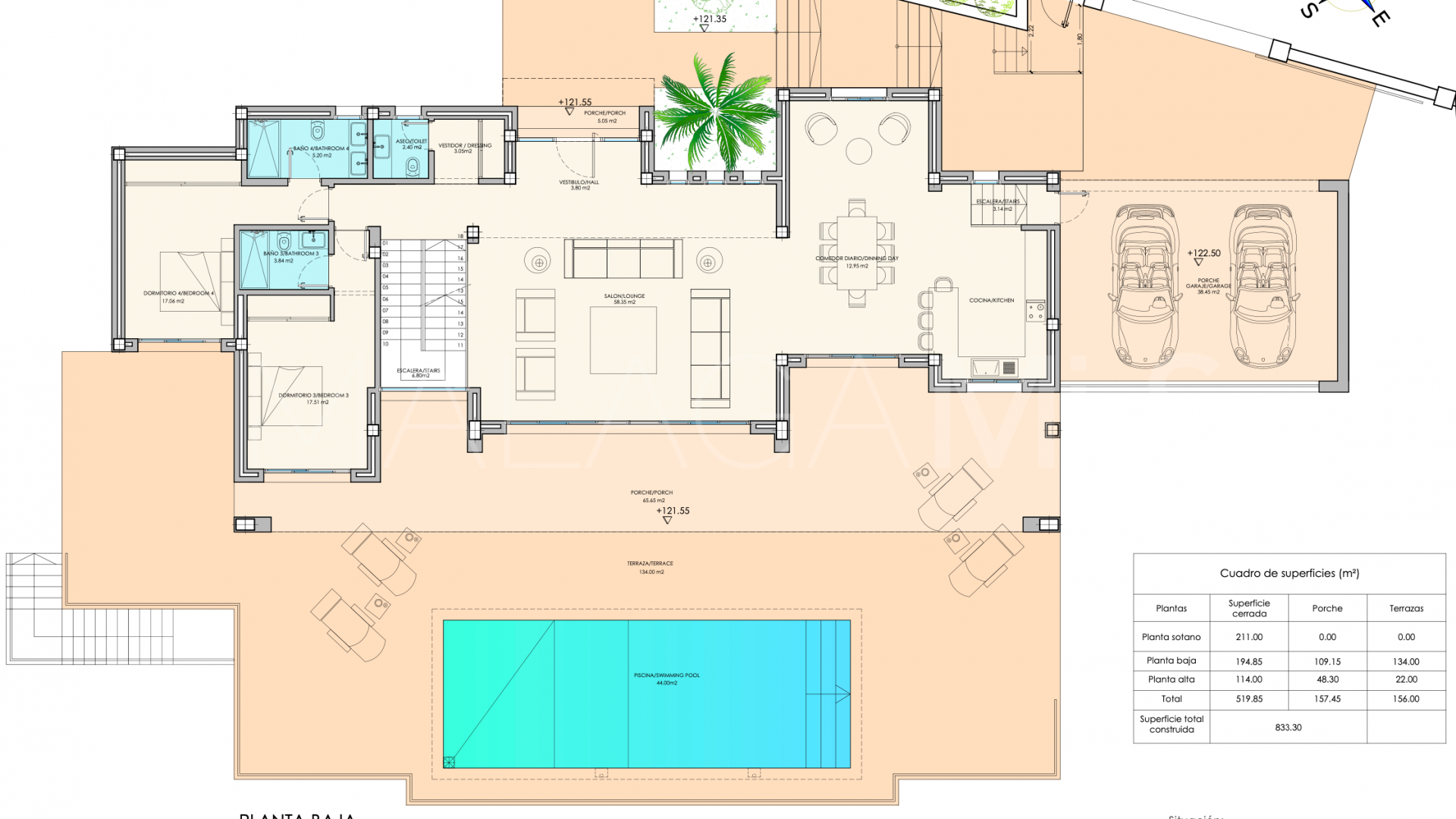Villa for sale in Puerto del Capitan