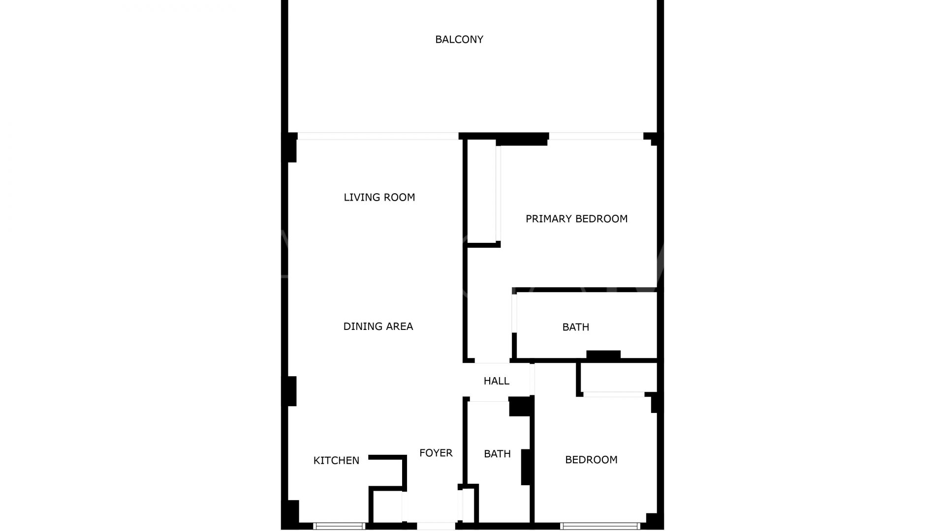 El Higueron, apartamento for sale with 2 bedrooms