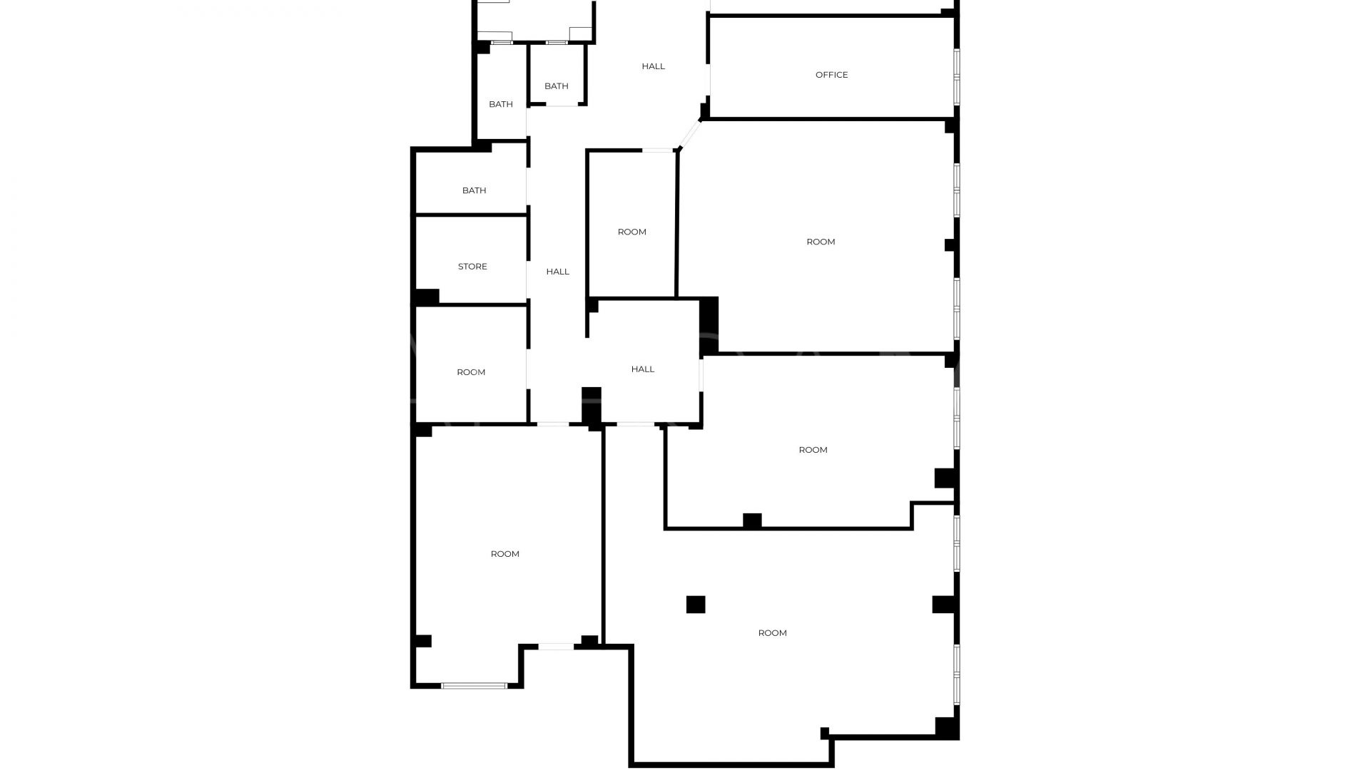 Büro for sale in Malaga - Centro