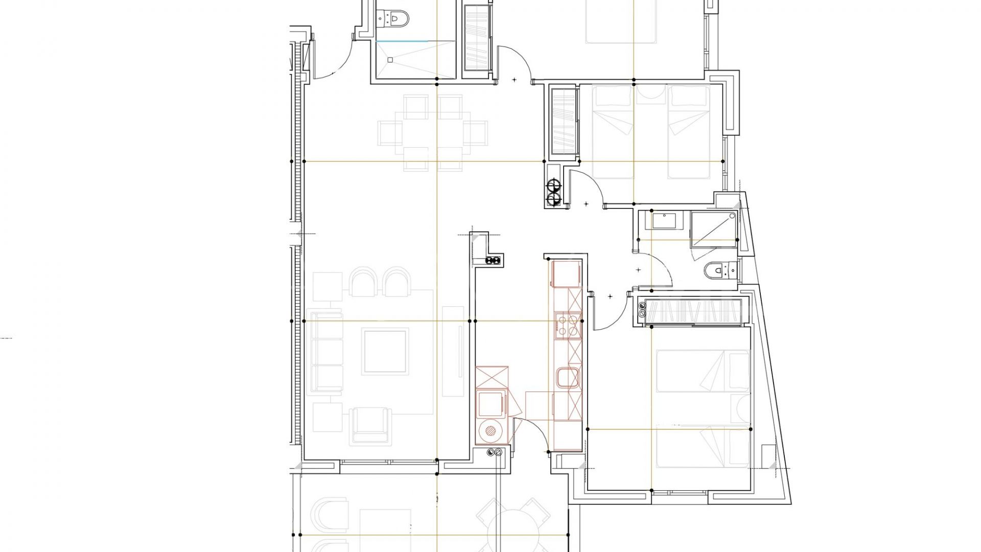 For sale 3 bedrooms apartment in Nueva Alcantara