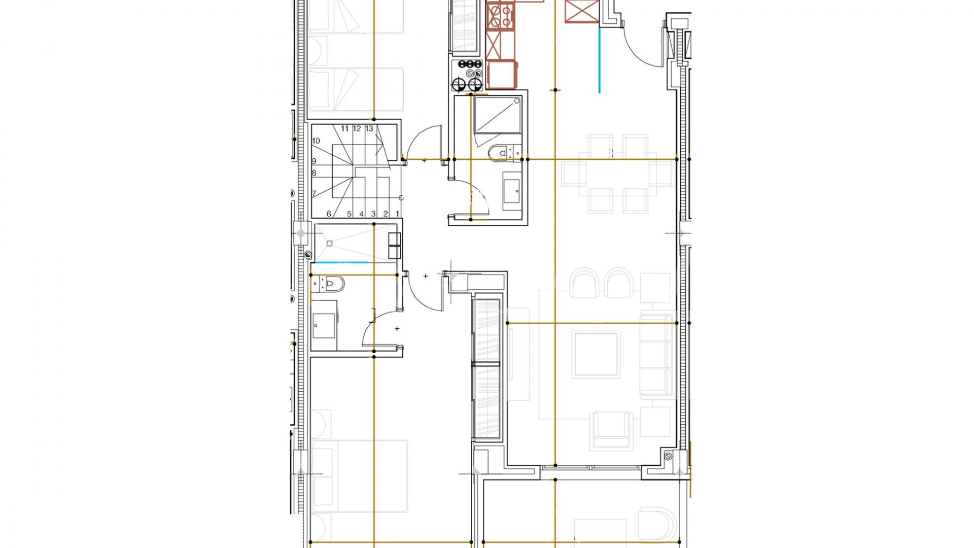 Tvåvånings takvåning for sale in San Pedro Playa