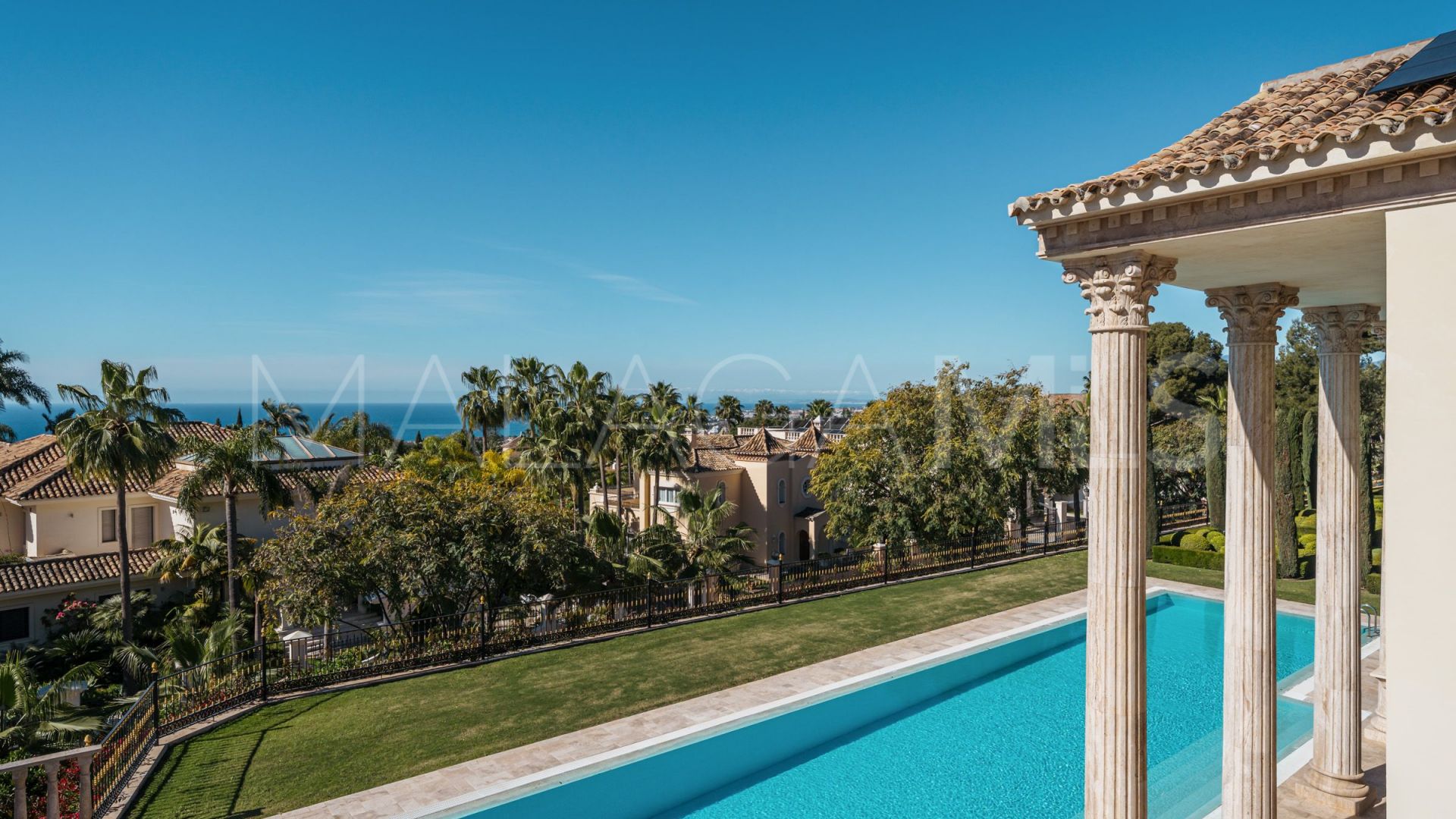 For sale Marbella Golden Mile house with 7 bedrooms