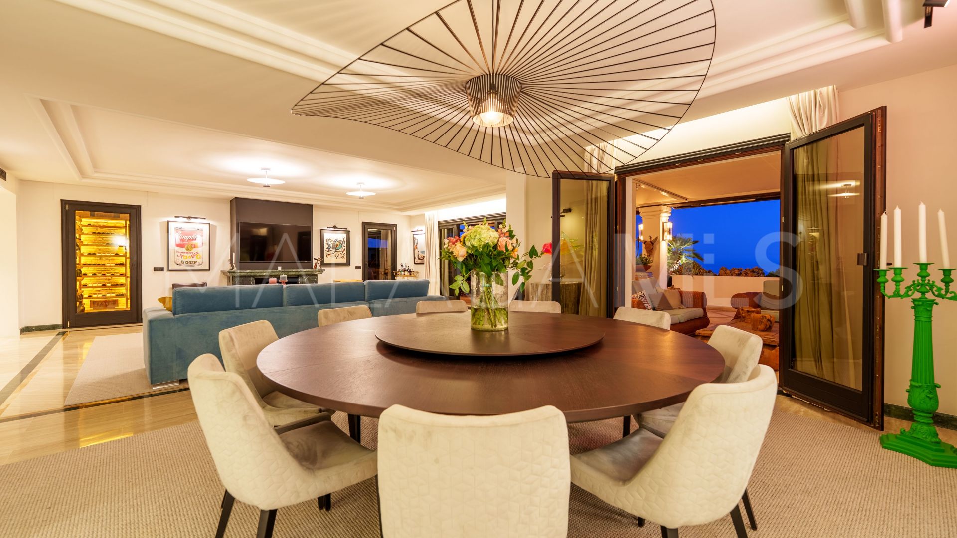 Tvåvånings takvåning for sale in Monte Paraiso Country Club