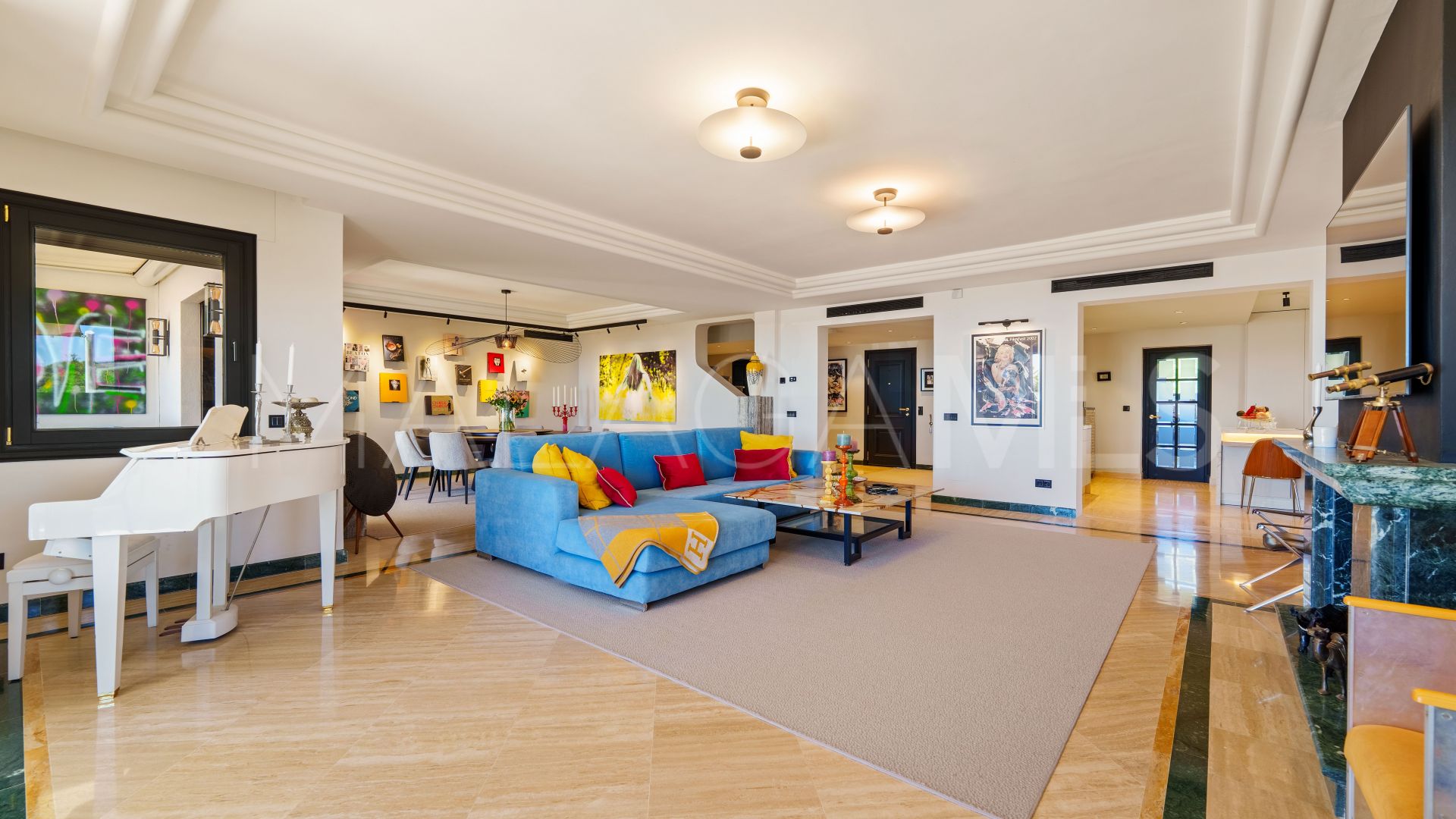 Tvåvånings takvåning for sale in Monte Paraiso Country Club