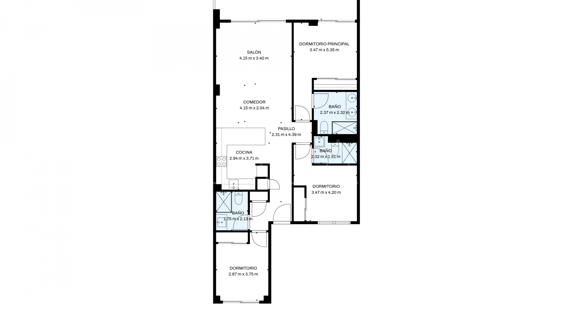 Apartamento for sale de 3 bedrooms in El Higueron
